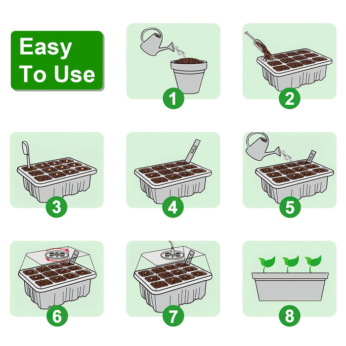 GlowSeed - Seed Starter Tray w/ Light