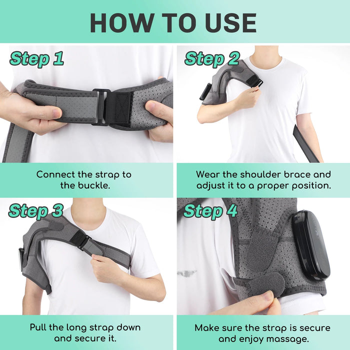 VibraTherm Pro - Shoulder Massager with Heat and Vibration