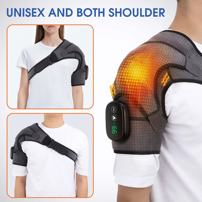 VibraTherm Pro - Shoulder Massager with Heat and Vibration