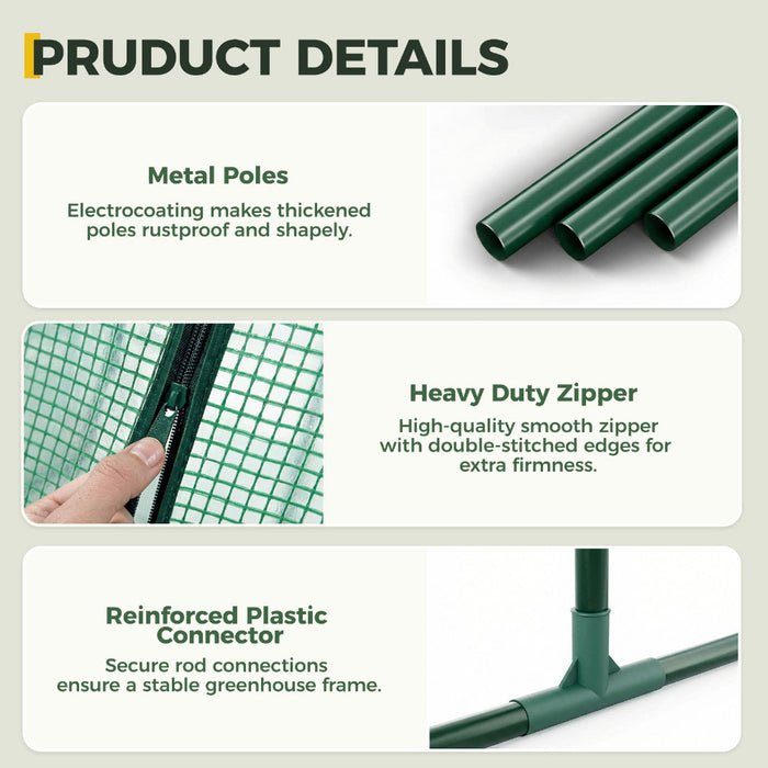 PlantPort - Lean-To Portable Greenhouse