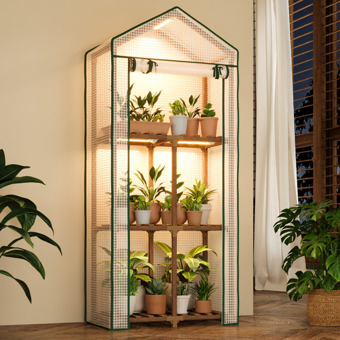 TerraShade - Mini Greenhouse with Grow Light