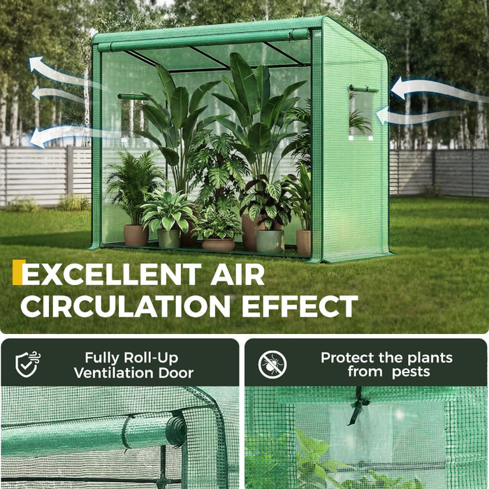 PlantPort - Lean-To Portable Greenhouse