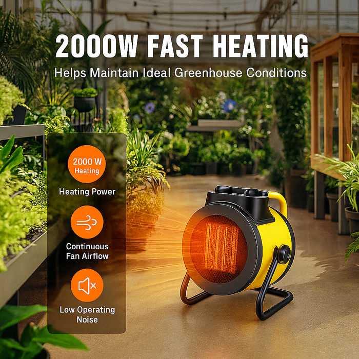 2000w Greenhouse Electric Heater Fan