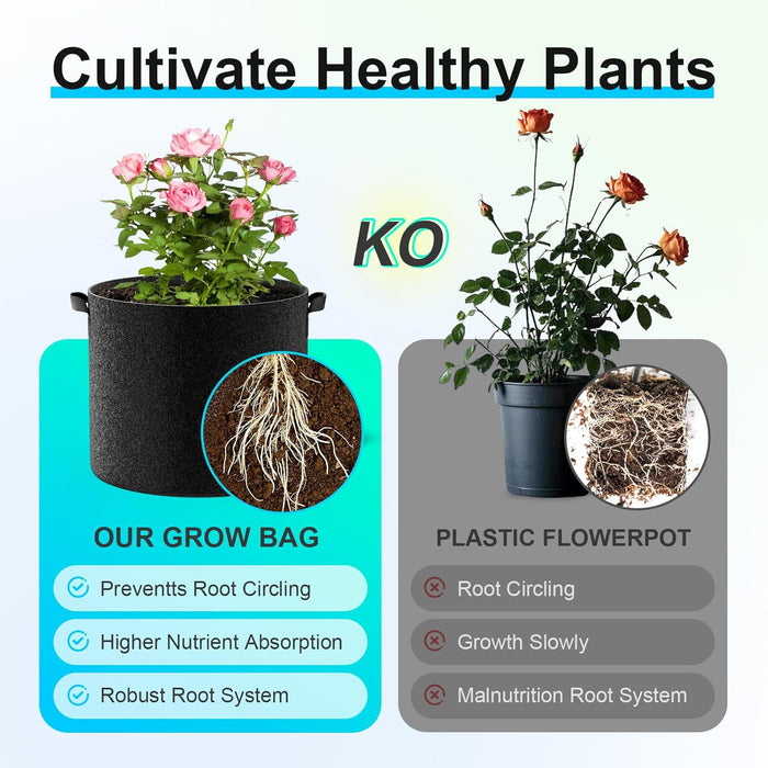 FreshRoot - Fabric  Grow Bags