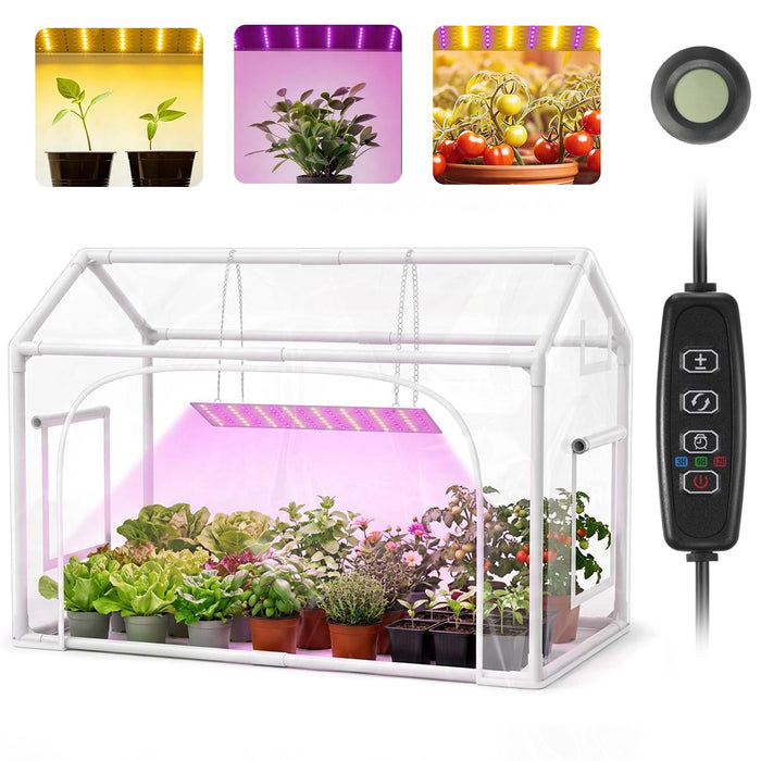 Seedlyft - Mini Indoor Greenhouse with Grow Lights