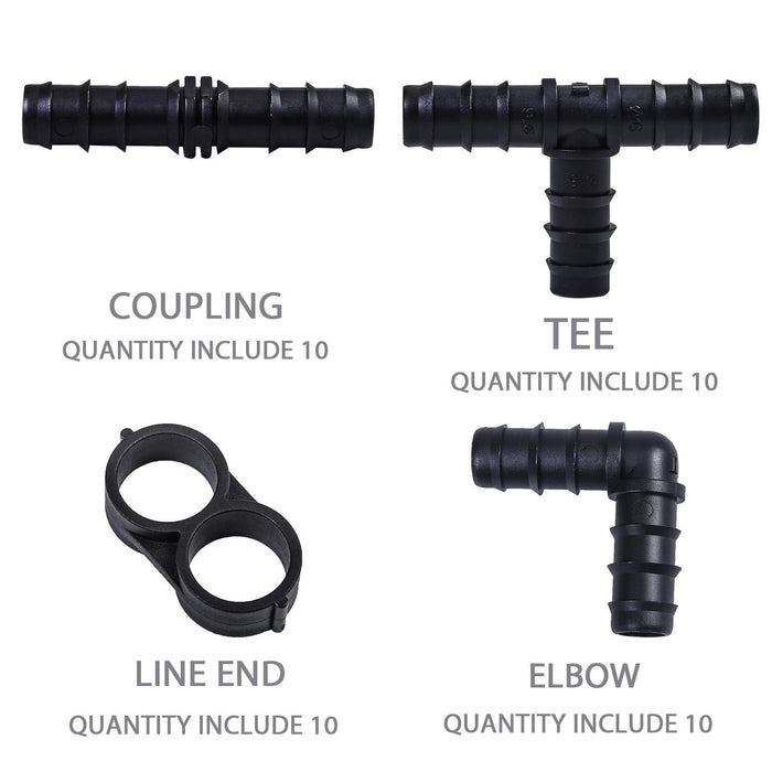 GreenSprinkle - Drip Irrigation Fittings Kit