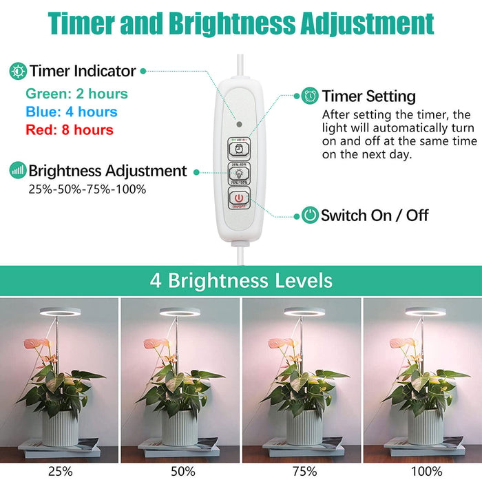 BrightFern - Halo Grow Lamp