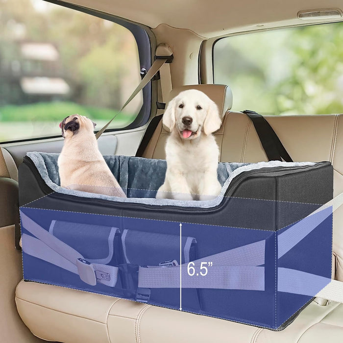 CozyLift™ – Elevated Booster Seat for Large Dogs
