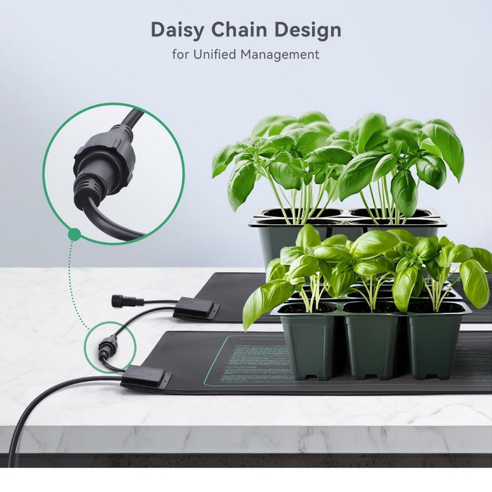 DaisyGrow - Daisy Chain Seedling Heat Mat