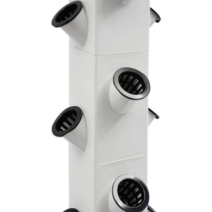 LeafLadder - Vertical Hydroponic Garden Tower System