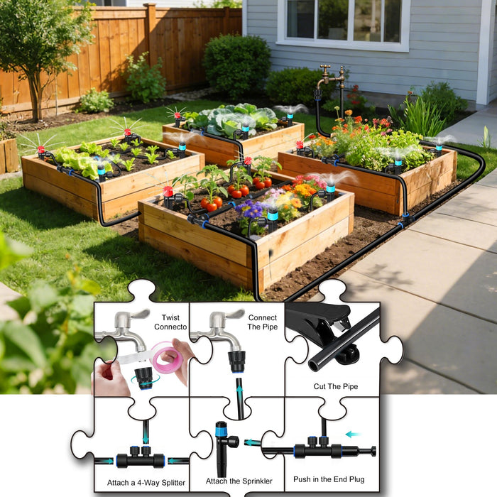 SmartSoak - Drip Irrigation Kit for Garden
