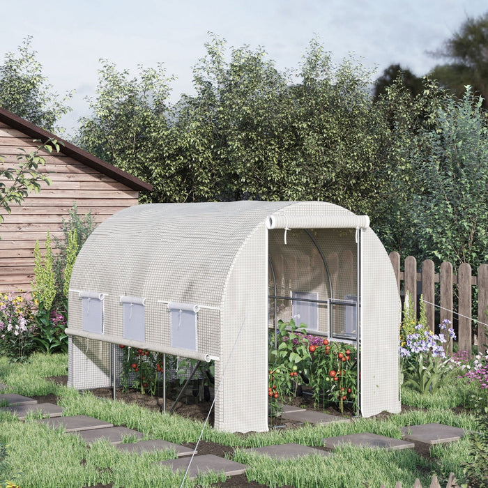 BloomSpan - Backyard Walk-in Tunnel Greenhouse