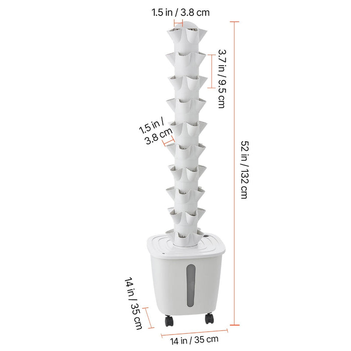AeroLeaf - Hydroponic Tower System