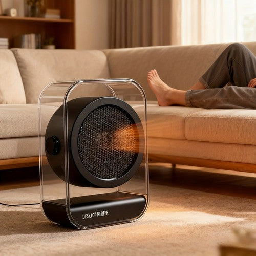 Warmly™ - Portable 500W Personal Heater