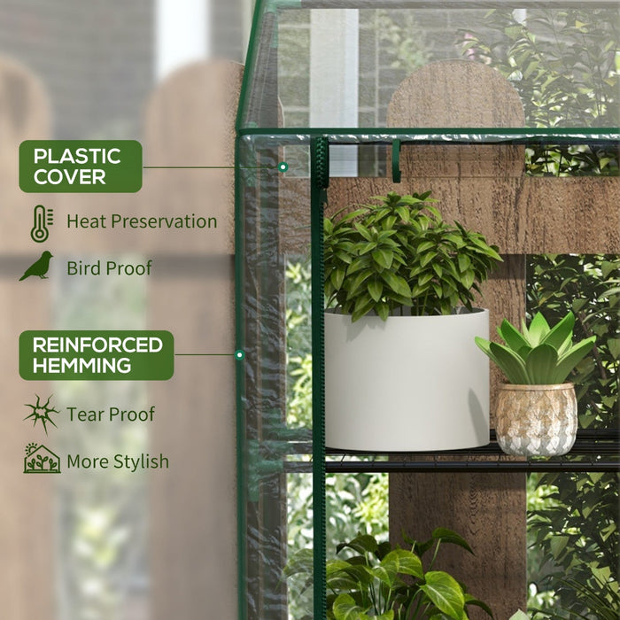 HerbRise - Portable Lean-to Greenhouse