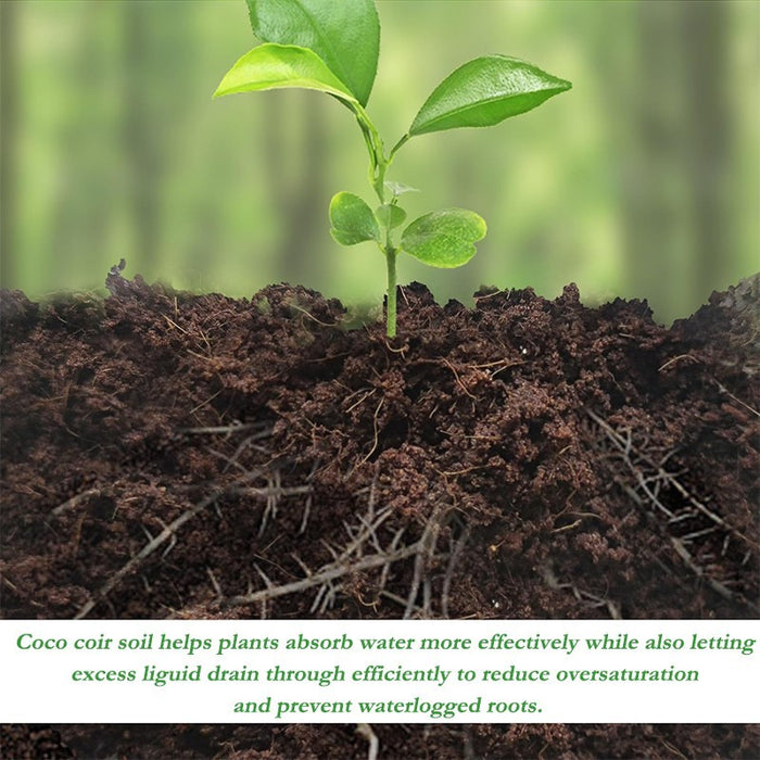 TerraFluff - Organic Compressed Coconut Fiber Bricks
