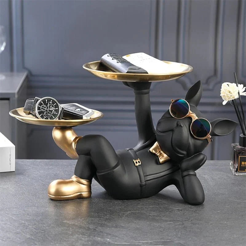 BulldogButler - French Bulldog Statue