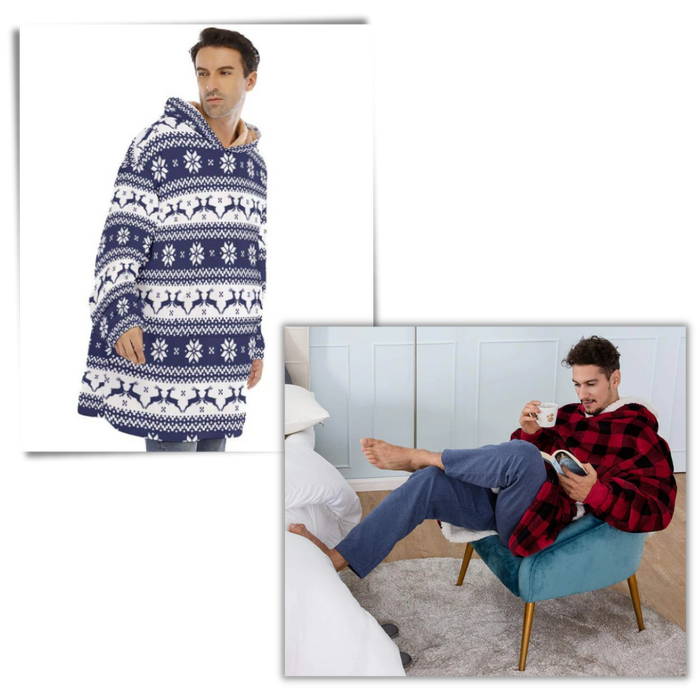 FluffHug – Oversized Blanket Hoodie