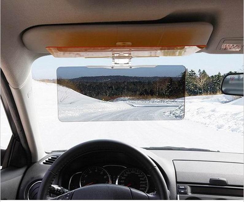 GlareAway Flex – Car Sun Visor for Day and Night Driving