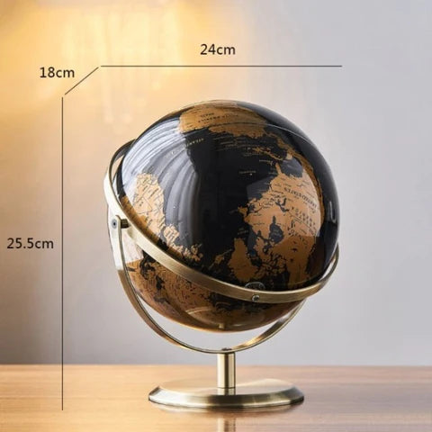 Vintage Explorer - Antique World Globe