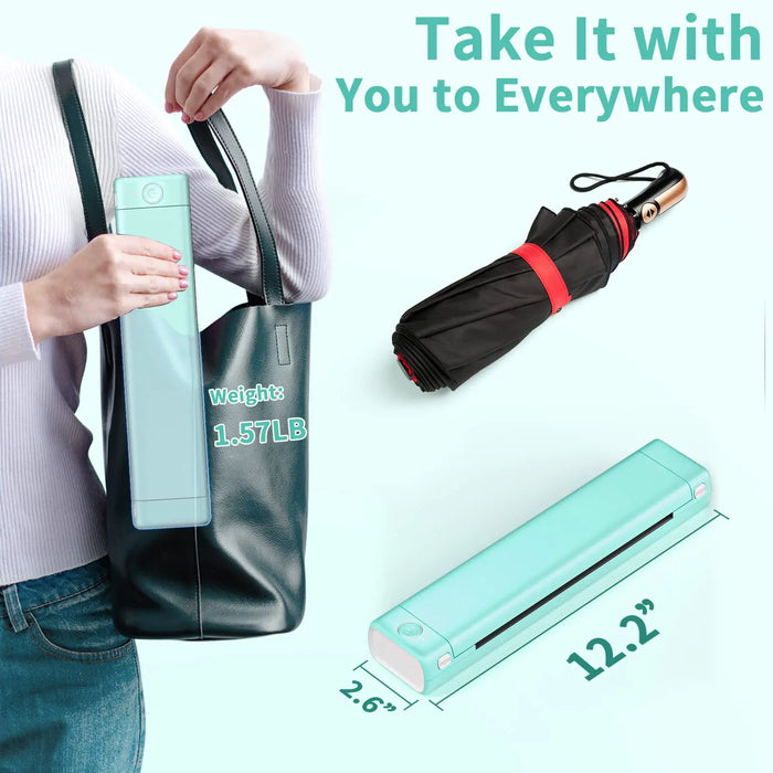 SwiftPrint MK500 – Portable Wireless Thermal Printer