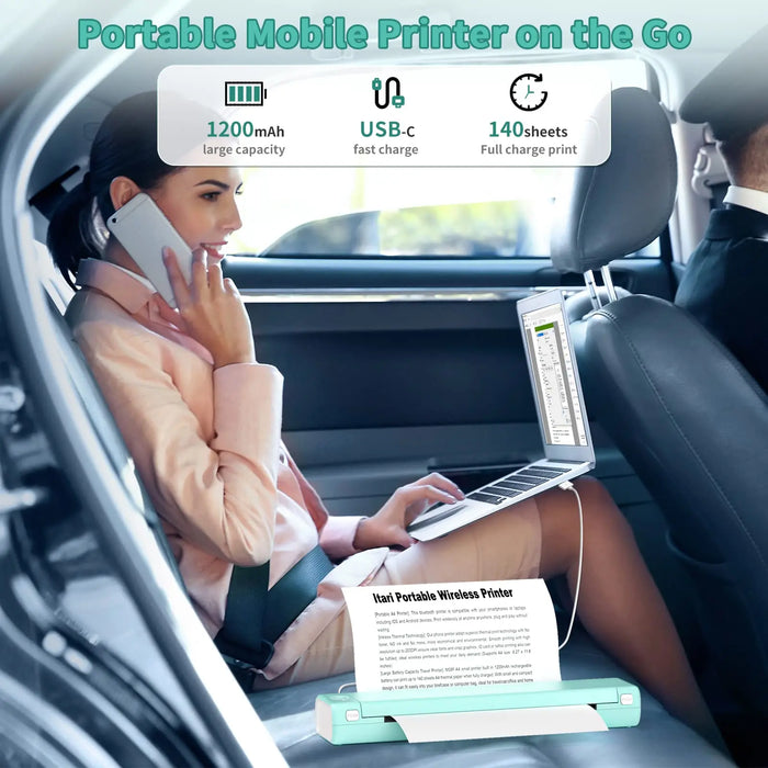 SwiftPrint MK500 – Portable Wireless Thermal Printer