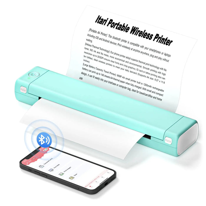 SwiftPrint MK500 – Portable Wireless Thermal Printer