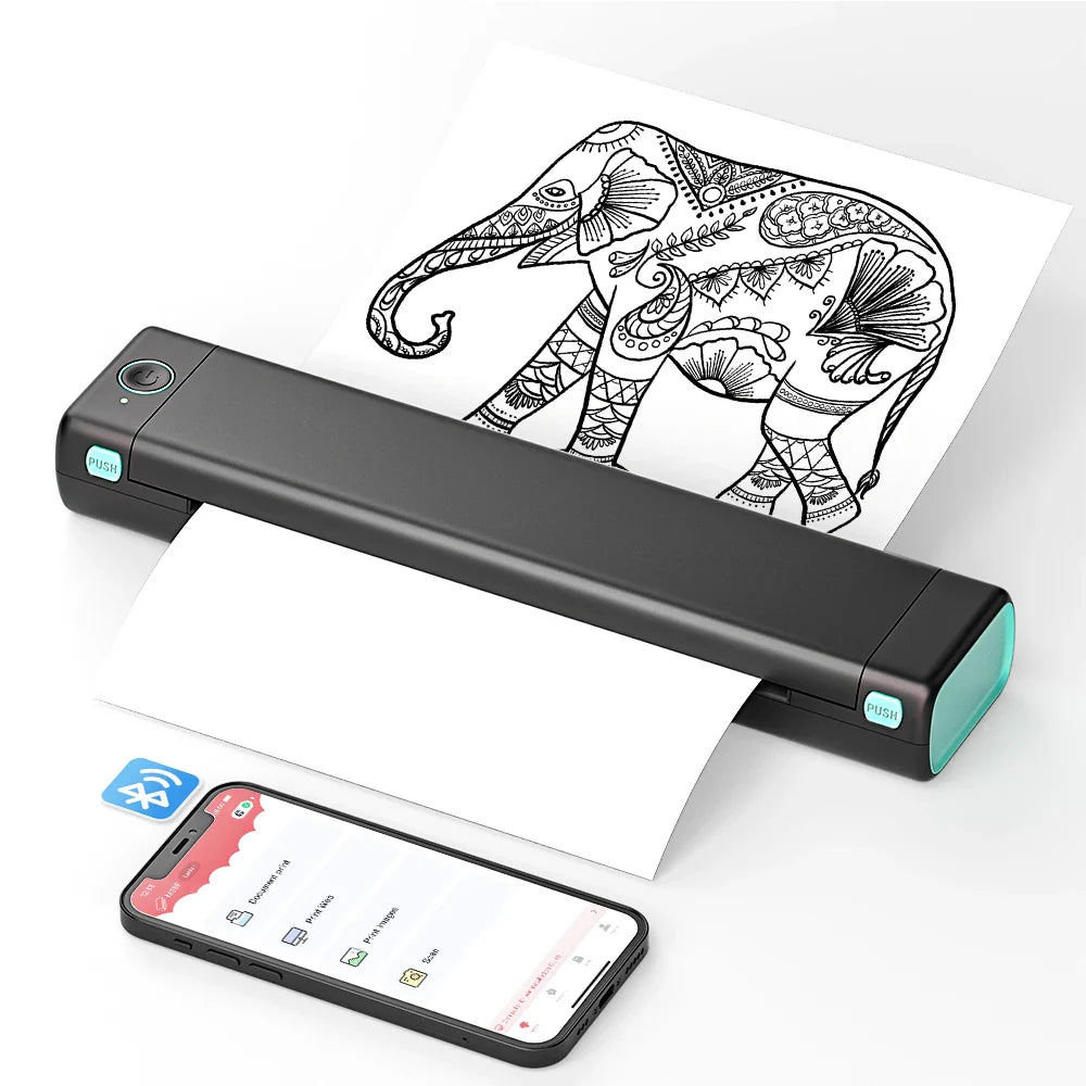 SwiftPrint MK500 – Portable Wireless Thermal Printer