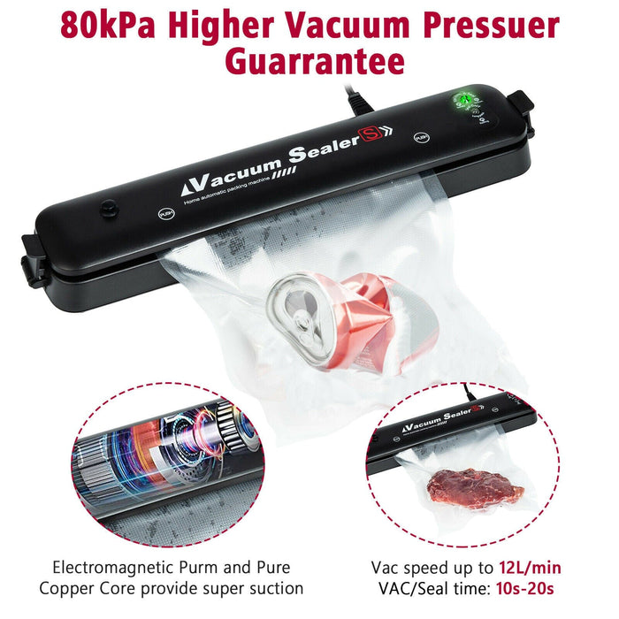 LocknSave - Vacuum Sealer Machine for Food Preservation