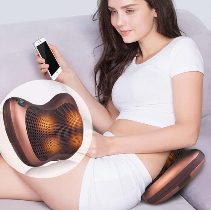 Soothio Massage Pro – Heated Neck and Back Massager Pillow