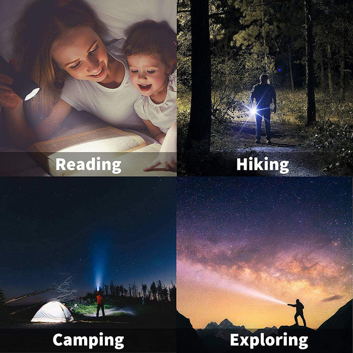 NightGlide Pro – Tactical Flashlight for Camping and Survival
