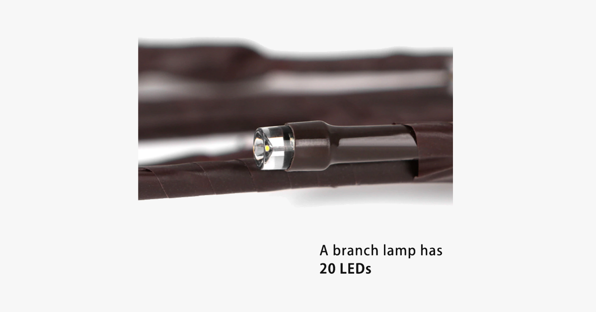 GlowWisp Branch Lights – LED Willow Branch Lamp