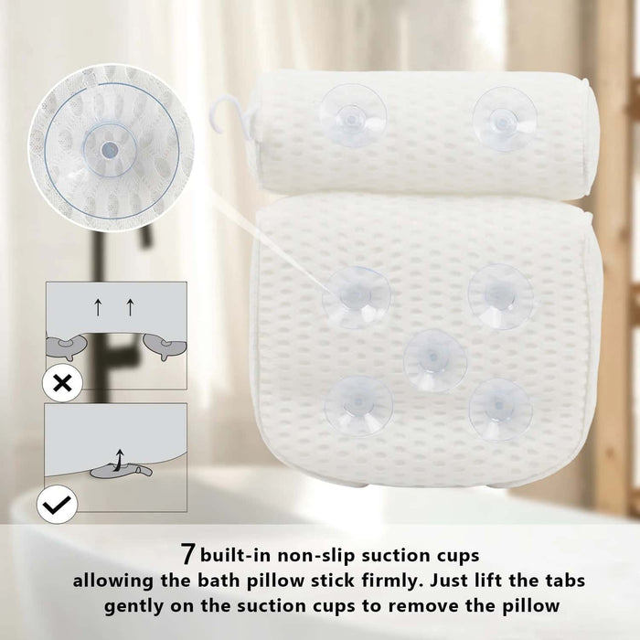 CloudSoak - Bath Pillow for Tub