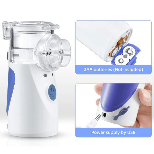 MistEase Portable Nebulizer – Breathe Comfort, Anywhere