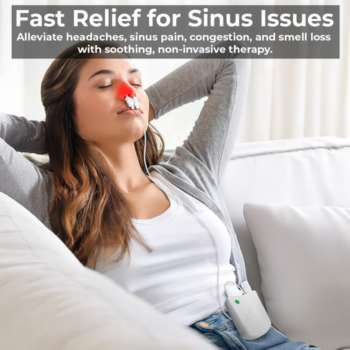 BreatheGlow - Red Light Therapy for Nasal Congestion