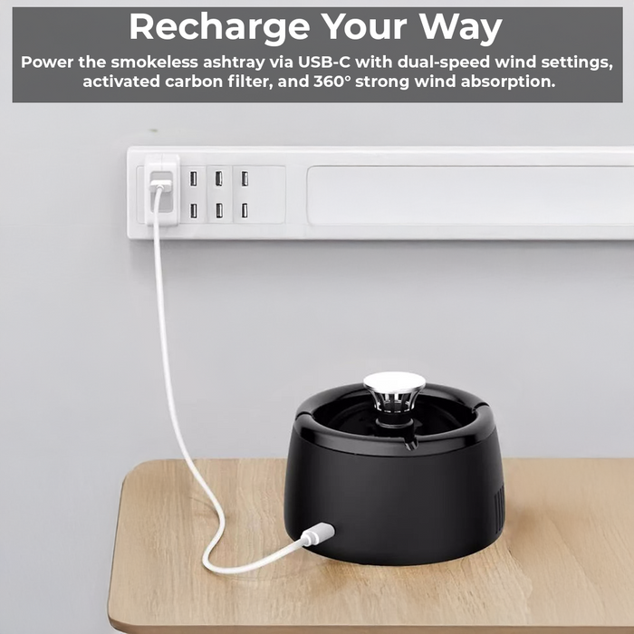 PureBreathe Pro - Electric Smokeless Ashtray