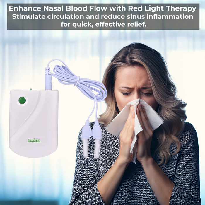 BreatheGlow - Red Light Therapy for Nasal Congestion