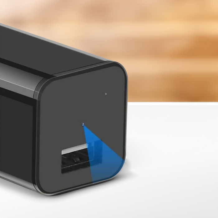 StealthGuard Plug – Mini Charger Hidden Camera