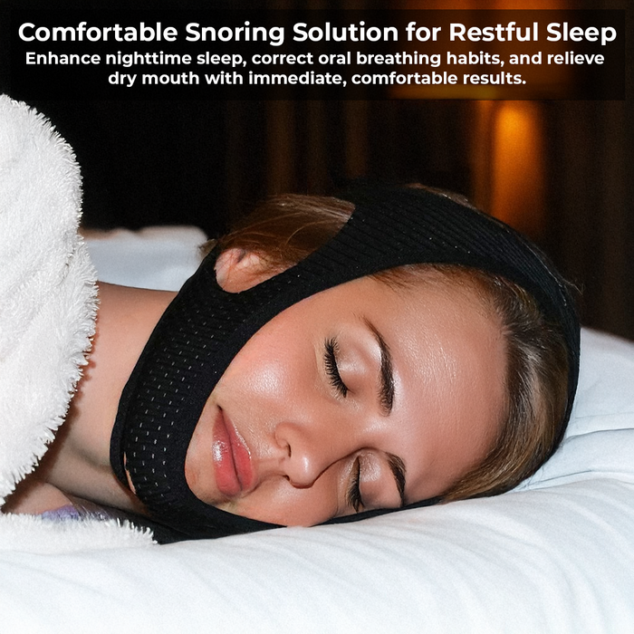 SlumberGuard – Anti-Snoring Chin Strap