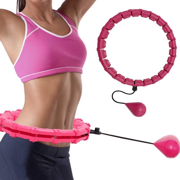 FitSpin Pro - Smart Weighted Hula Hoop for Exercise Waist