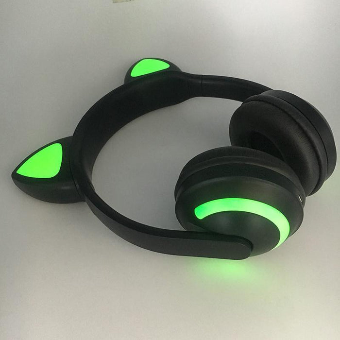 GlowTune Kitty - Bluetooth Cat Ear Headphones