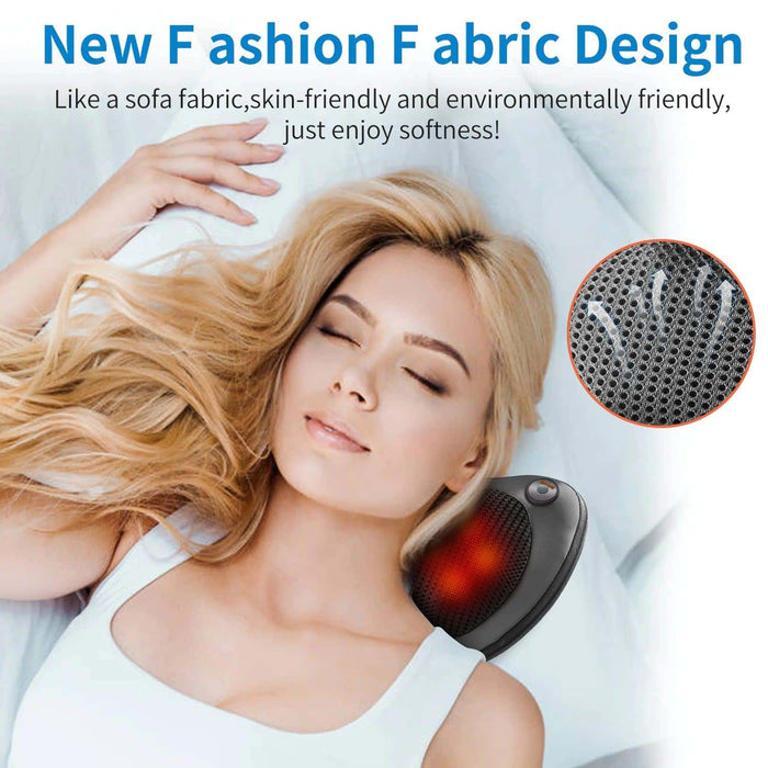 Soothio Massage Pro – Heated Neck and Back Massager Pillow