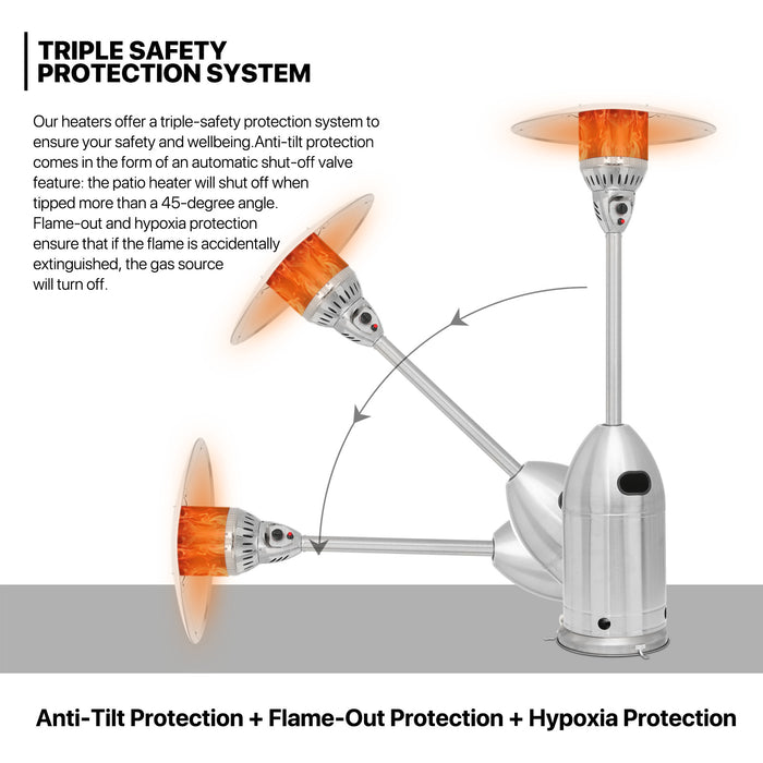 WarmGlow Elite - Propane Patio Heater