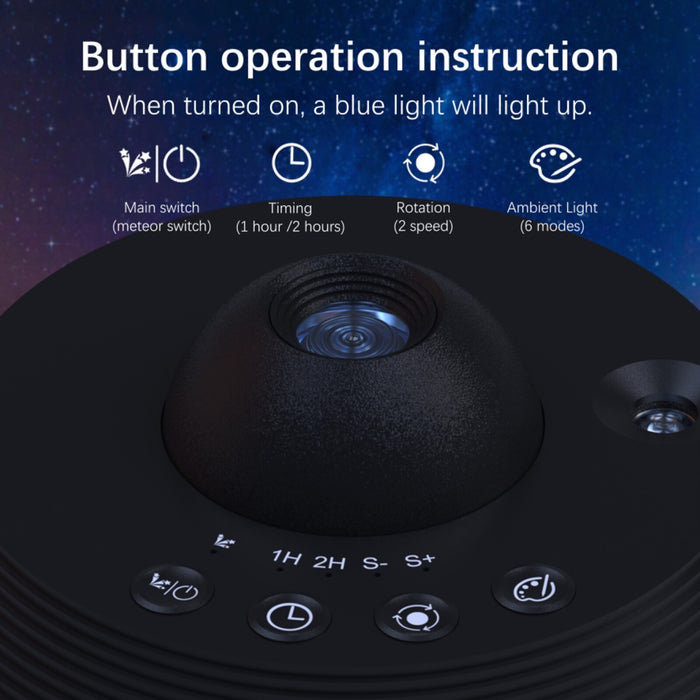 GalaxyLoom - 4K HD 3D Star Projector