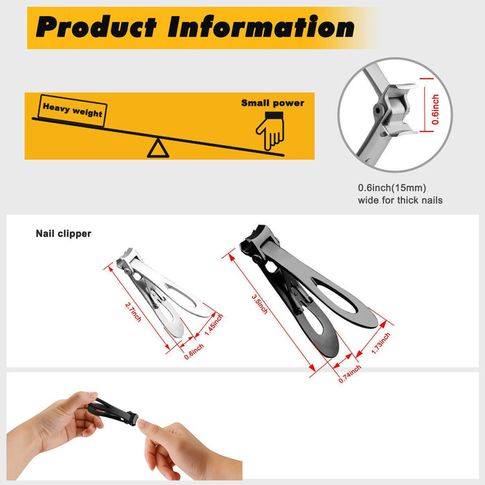 ArcEdge - Wide Jaw Nail Clippers