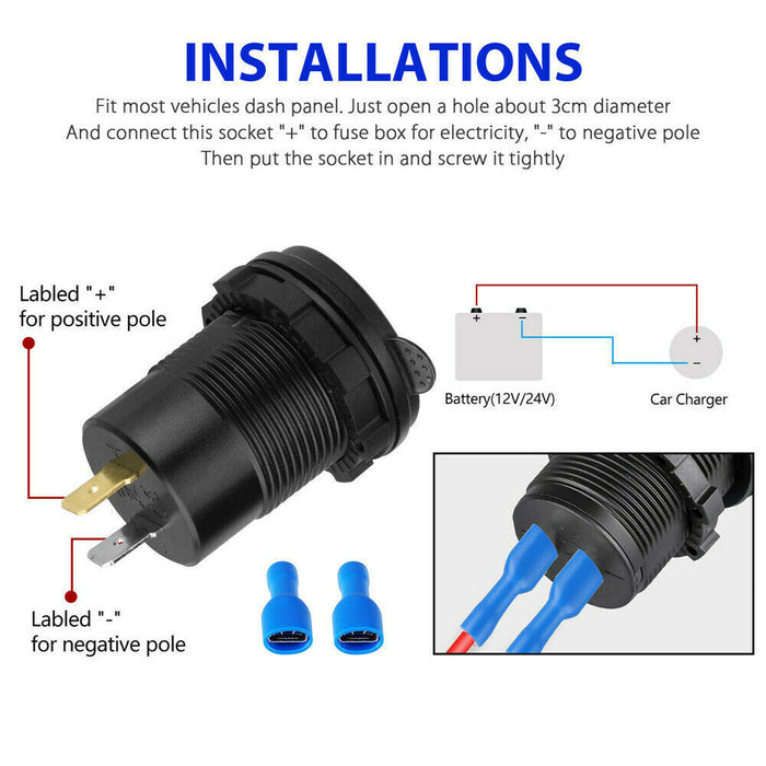 VoltMate DualCharge – Fast USB Car Charger