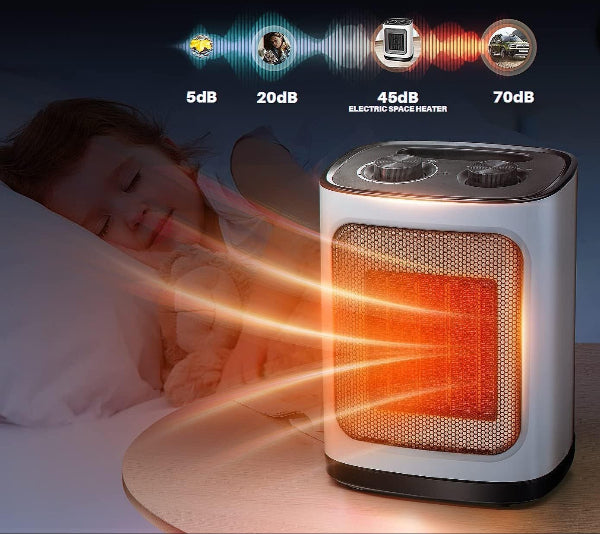 SilentHeat 1500 - Portable Ceramic Space Heater