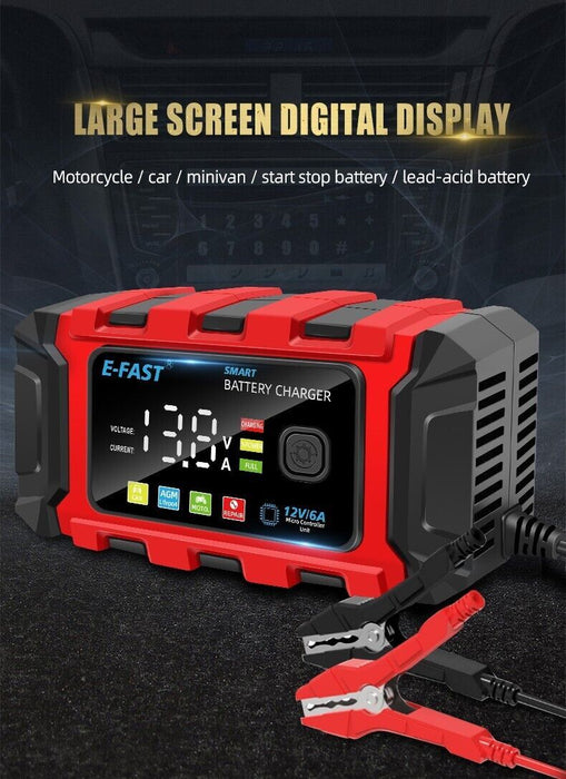 PowerChargeX - Car Battery Charger