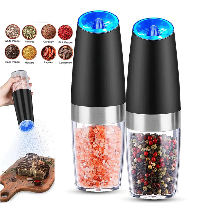 AutoSpice - Electric Salt and Pepper Grinder Set