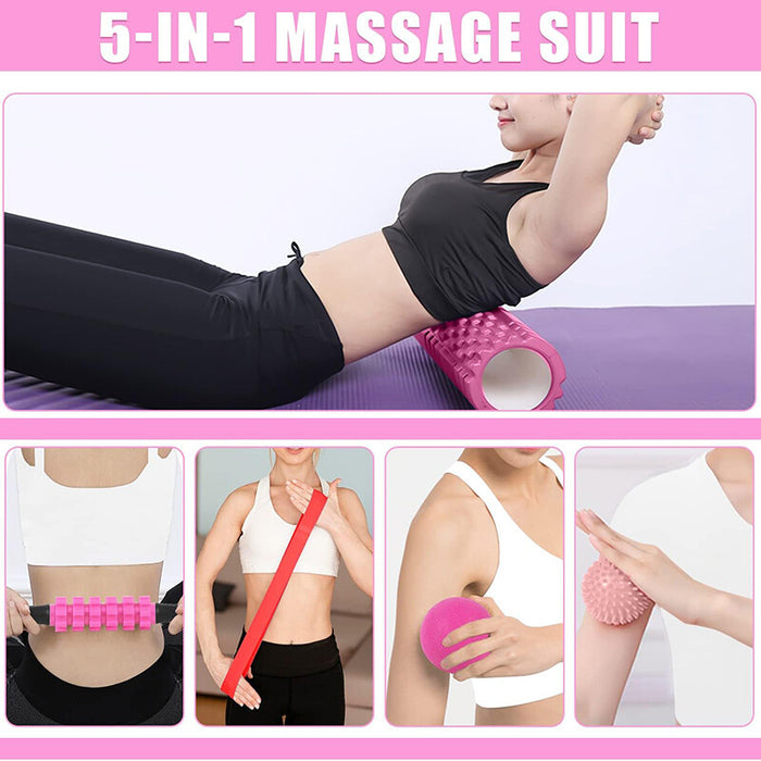 RollRestore - 6 in 1 Foam Roller Set